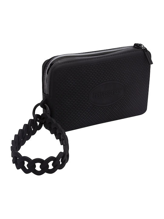 Damen Necessaire Mini in Schwarz Farbe 17cm