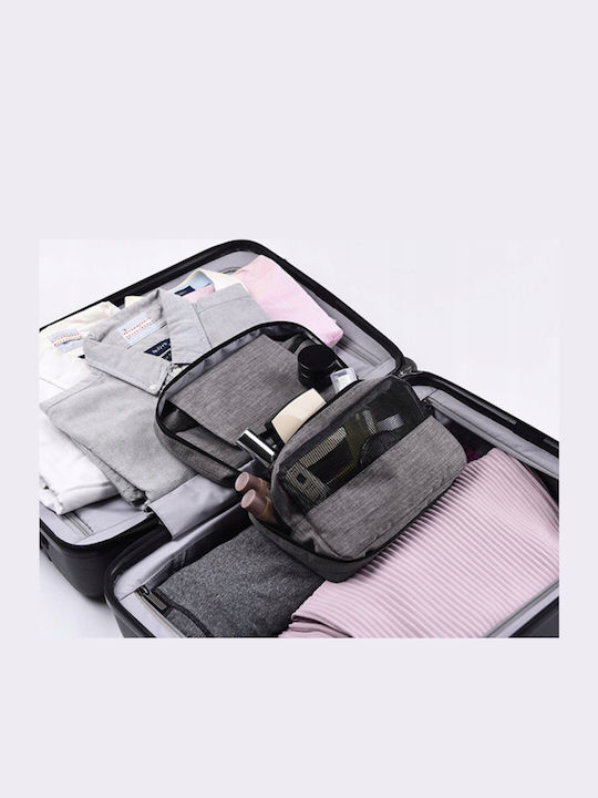 Herren Necessaire in Rosa Farbe 23.5cm