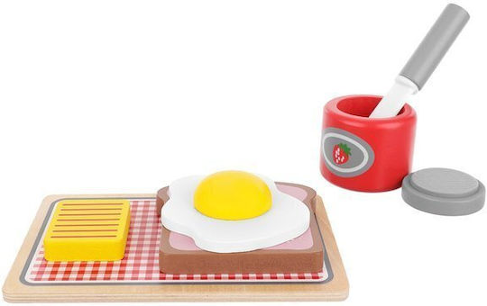 Дървена играчка Тостер Zola + Аксесоари 8 части