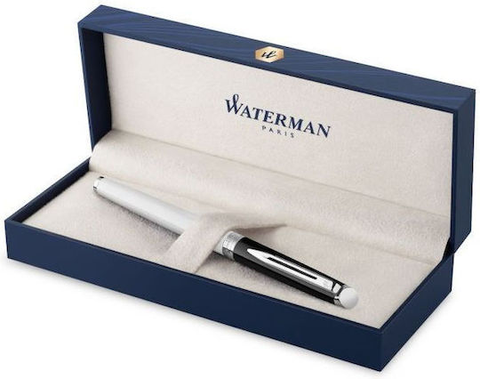 Waterman Hemisphere C.block Black-white Ct Fpen M