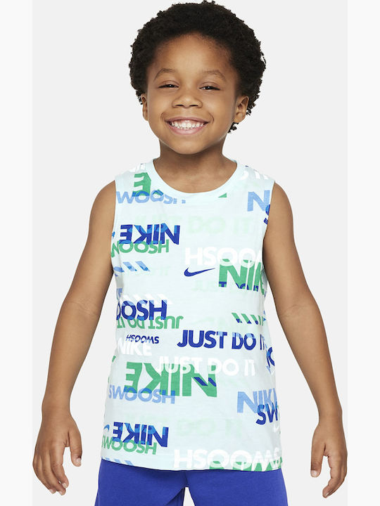 Kids' Set with Shorts Summer 2pcs Blue Sportswear