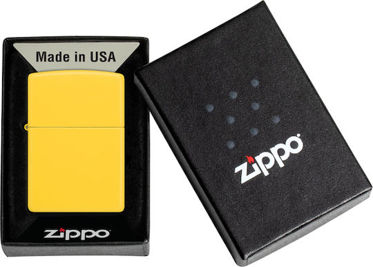 Zippo Lighter Sunflower Yellow Matte 46019