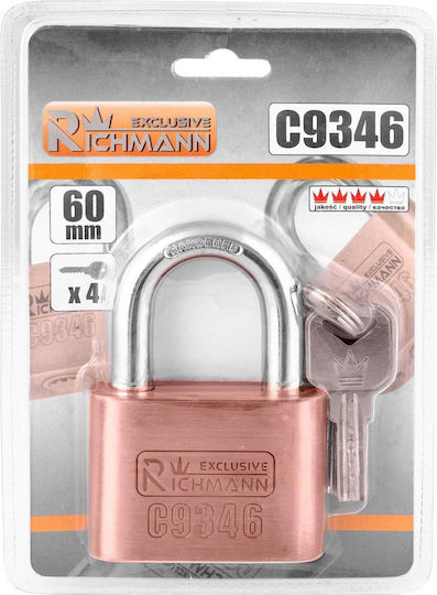 Richmann Lăcăt Potcoavă cu cheie 60mm 1buc