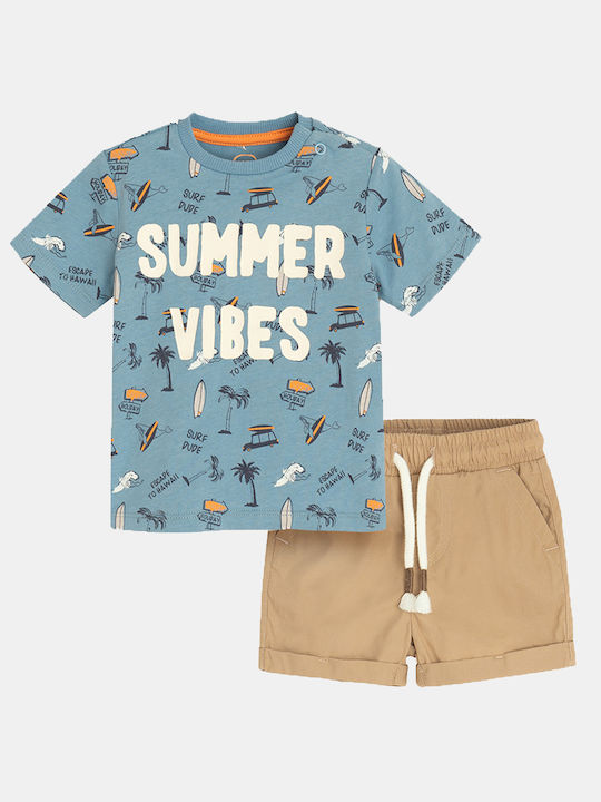 Cool Club Kids Set with Shorts Summer 2pcs Multi