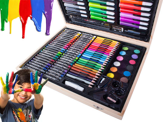 Painting Set Wooden 34x27.5cm 150pcs