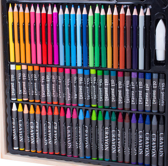 Painting Set Wooden 34x27.5cm 150pcs