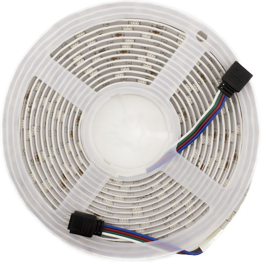 Sunshine Rezistent la apă Inteligent Bandă LED 12V RGB Lumină 5m Tip SMD5050 cu Telecomandă