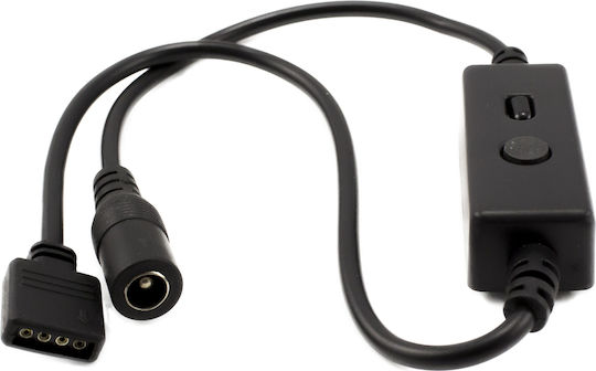 Sunshine Rezistent la apă Inteligent Bandă LED 12V RGB Lumină 5m Tip SMD5050 cu Telecomandă