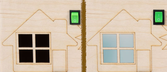 Montessori Lernspiel Wissen aus Holz