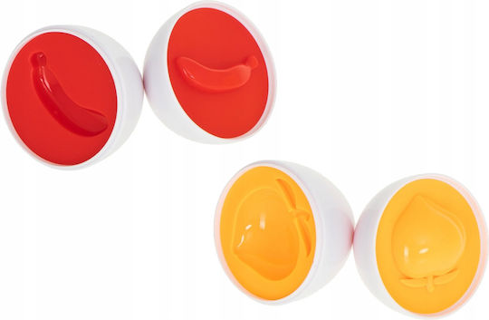 Match Eggs With Fruits And Vegetables Montessori Εκπαιδευτικό Παιχνίδι Γνώσεων