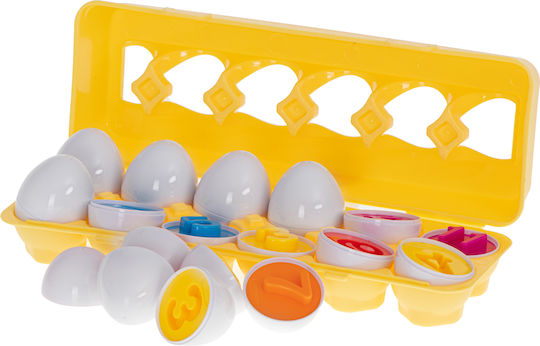 12 Eggs Hiding Different Numbers Joc Educațional de Cunoștințe