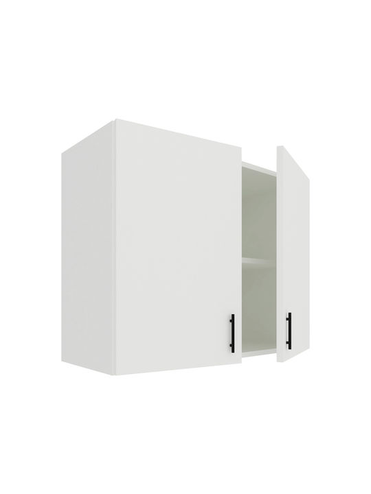 Karo Cabinet Wall Alb 80x30x60cm