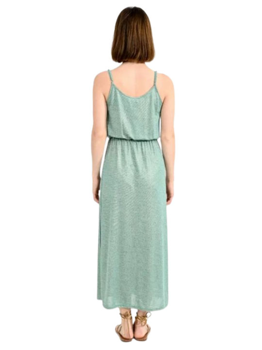 Molly Bracken Dress Maxi Φόρεμα Πλεκτό Emerald Green