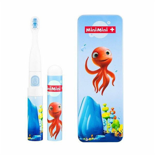 Vitammy Smile Children's Electric Toothbrush for 3+ Years Octopus with Replacement Heads & Travel Case