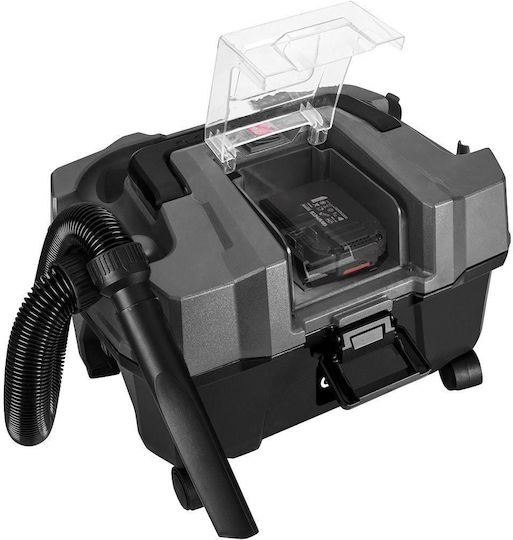 Graphite Energy Aspirator Reîncărcabil Lichide / Solide Fără Încărcător și Baterie Recipient 10lt