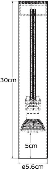 VK Lighting Единично Спот в Меден Цвят