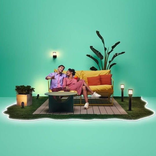WiZ Classic Lamp Wall with Integrated LED RGB Multicolour 16x16x16cm