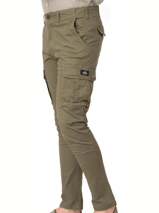 Παντελόνι Cargo Ελαστικό Lt. Khaki