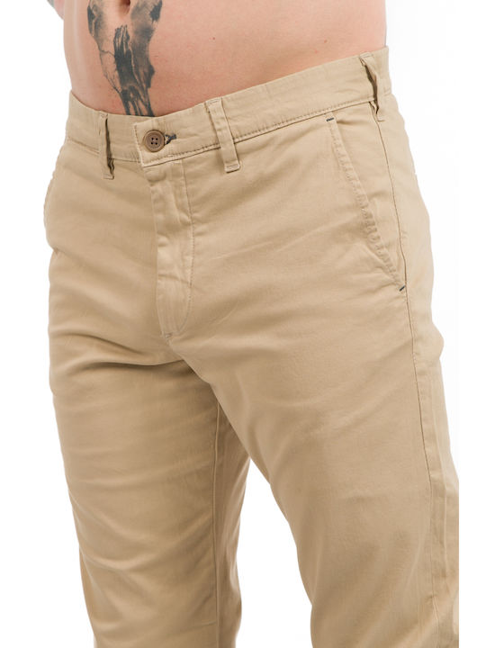 Indicode Men's Trousers Chino Beige