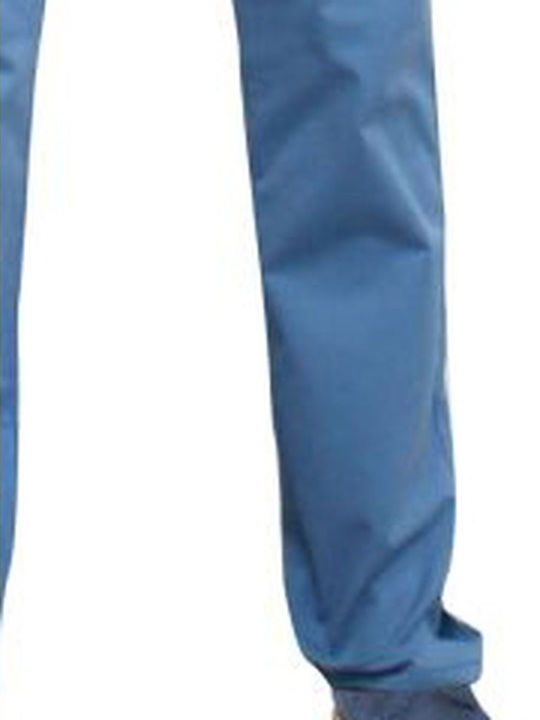 Trousers Chino Elastic in Slim Fit Blue