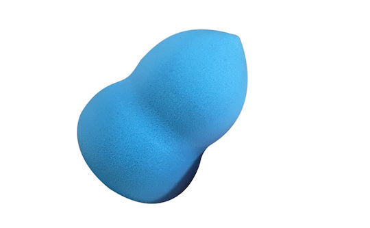 Make-up Sponge Zola Delicate Soft Easy To Clean Pear Shape Blue
