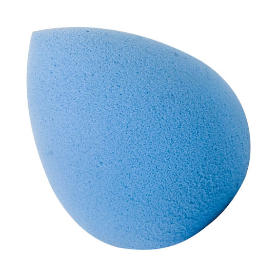 Make-up Sponge Zola Blue Delicate Soft Easy To Clean Teardrop Shape