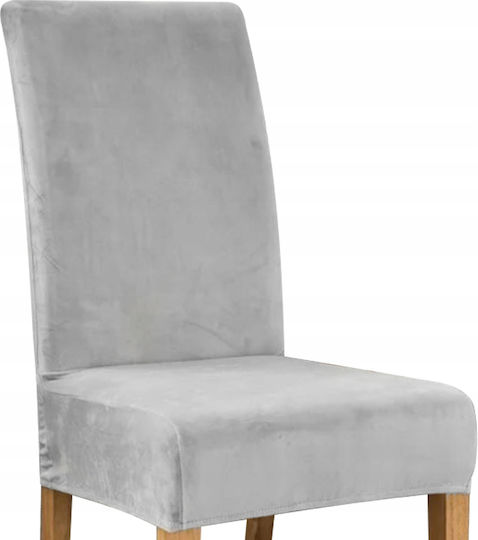 Elastische Abdeckung für Stuhl Light Grey 35x40cm 1Stück ZY12293QWS79