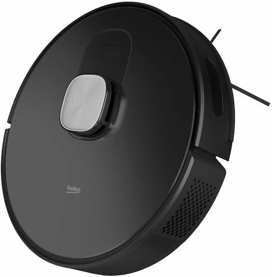 Beko Σκούπα Ρομπότ με Χαρτογράφηση Laser & Απορρόφηση 5000Pa Μαύρη