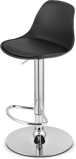 Scaun Bar Black And Silver 38x40x81-102buc