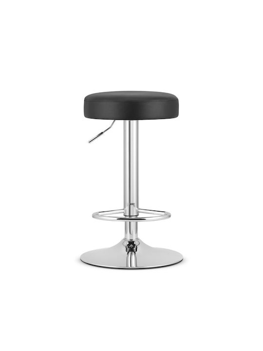 Scaune Bucătărie cu Înălțime Reglabilă Black And Silver 38x38x62.5-83buc