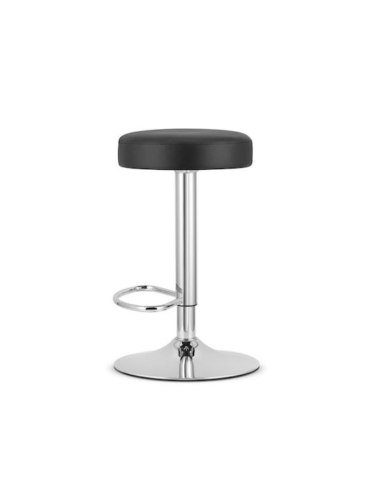 Scaune Bucătărie cu Înălțime Reglabilă Black And Silver 38x38x62.5-83buc
