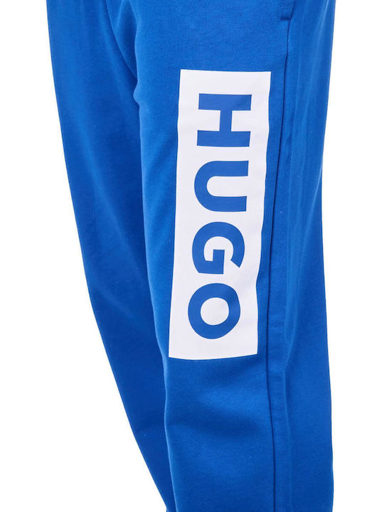 Nuram Sweatpants with Elastic Blue