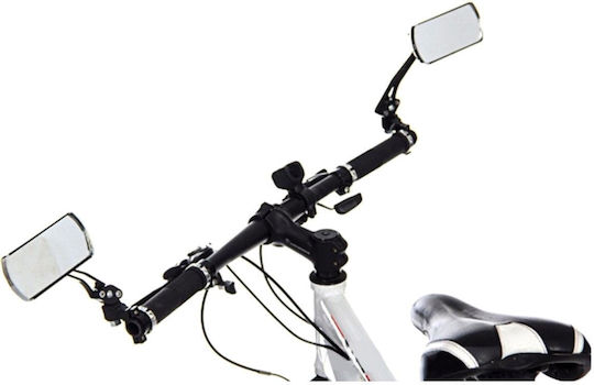 Motorcycle Mirrors 2 Pieces Gray