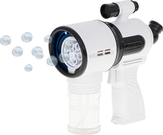 Soap Bubble Gun Zola 2 Liquid Containers Plastic White 20x18x7.5 Cm
