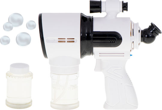 Soap Bubble Gun Zola 2 Liquid Containers Plastic White 20x18x7.5 Cm