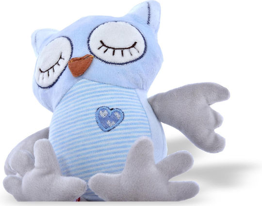 Mimi Plüscheule Zola Blau Grau 21 cm