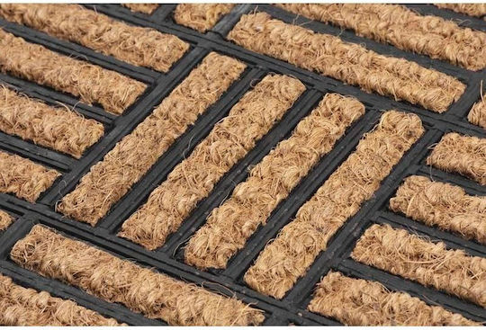 Strend Pro Covoare de Intrare din Cauciuc Negru 60x40cm Negru