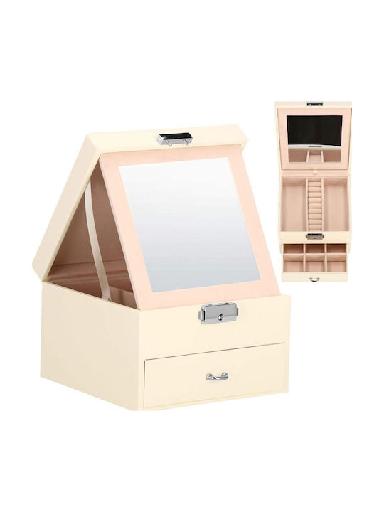 Springos Κουτί Κοσμημάτων Βελούδινο Ροζ 16x16x11cm Springos Κουτί Κοσμημάτων Βελούδινο Ροζ 16x16x11cm