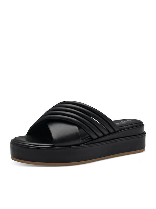 Flache Sandalen für Damen in Schwarz Farbe