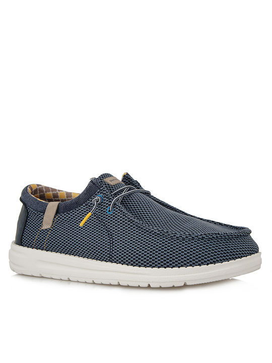 Renato Garini Men's Moccasins Blue