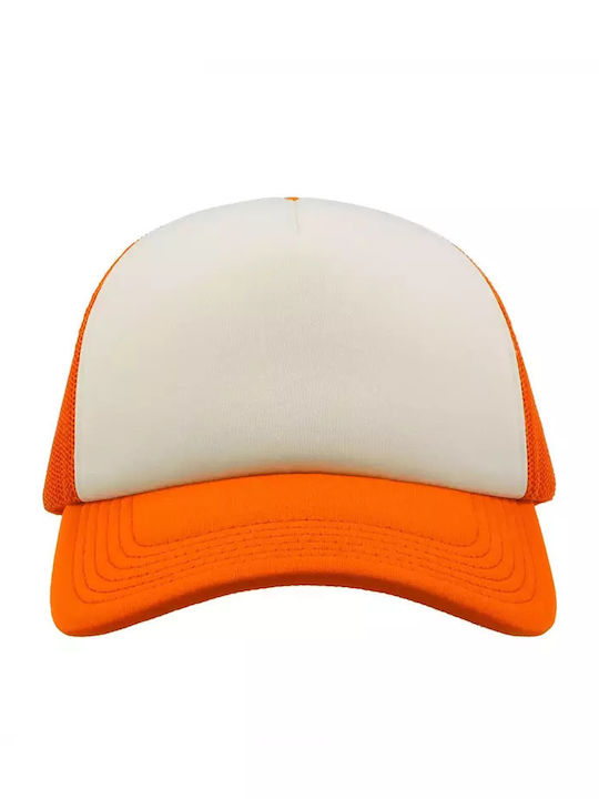 Atlantis Rapper Trucker Cap Orange