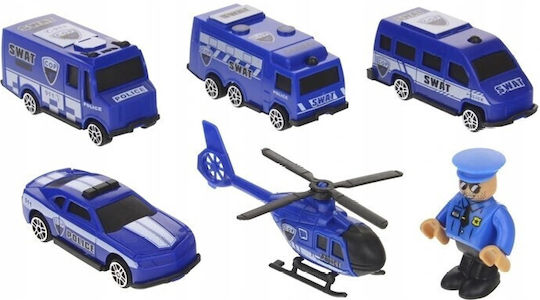 Police Town Play Set Zola Race Cars Road Signs A Figurine