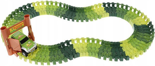Dinosaur Ride Zola Flexible Parts 2 Dinosaurs 1 Small Car Bridge Maximum Length 216 Cm 15