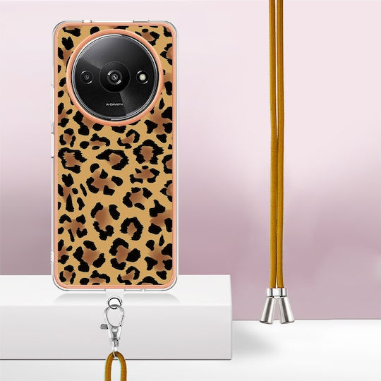 Redmi A3 Back Cover Σιλικόνης με Λουράκι (Xiaomi Redmi A3)