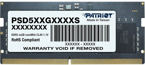 Signature DDR5 with Module 1x32GB and Speed 5600 for Laptop