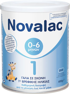 Novalac Milchnahrung 1 für 0m+ 400gr