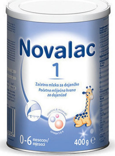 Novalac Мляко на Прах 1 за 0m++ Месеца 400гр