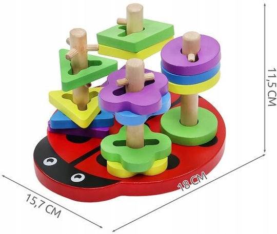 Stapelspielzeug aus Holz
