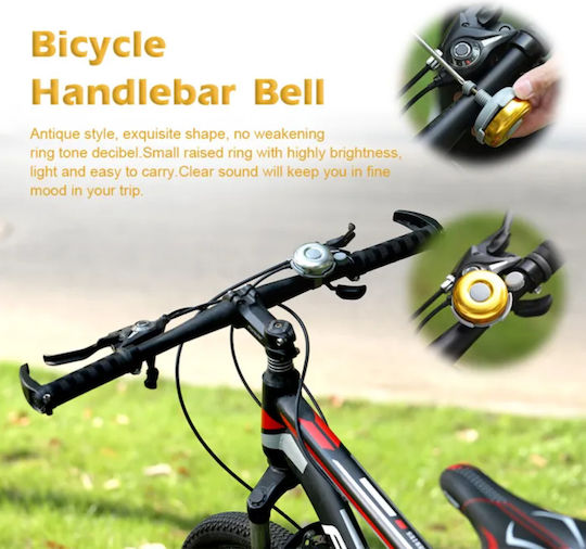 Bicycle Bell Gold
