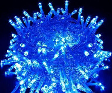 300 Λαμπάκια LED 30μ. Μπλε σε Σειρά